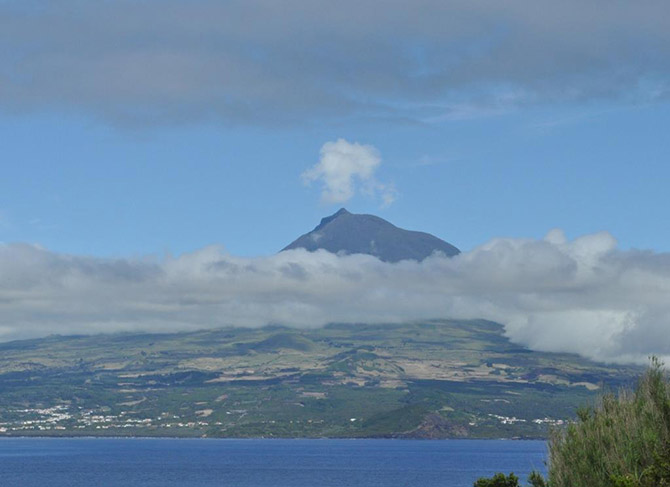 Mount Pico - the highest mountain in Portugal